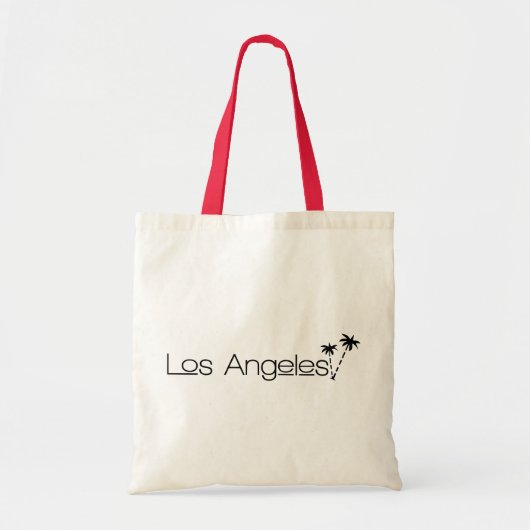 Los Angeles City of Angels Palm Trees in Paradise Tote Bag (Voorkant)