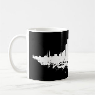 Los Angeles City Skyline Waterverf Koffiemok