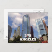 Los Angeles Cityscape Briefkaart (Voorkant / Achterkant)