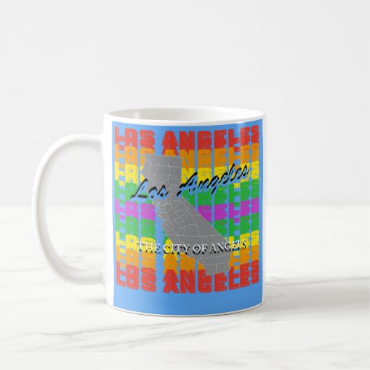 Los Angeles coffee mug  Koffiemok (Links)