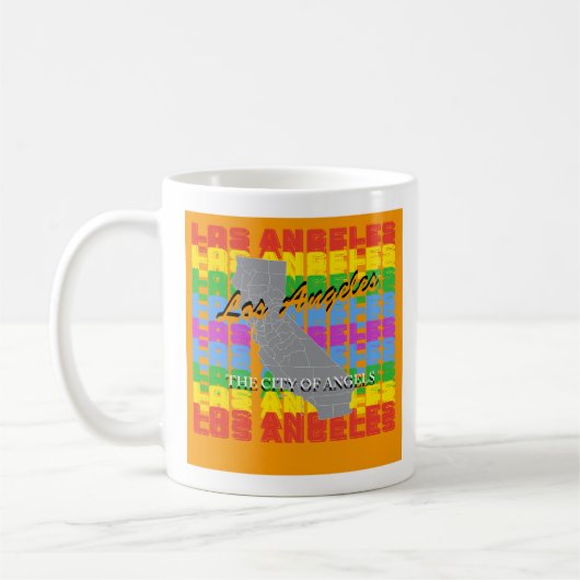 Los Angeles coffee mug  Koffiemok (Links)