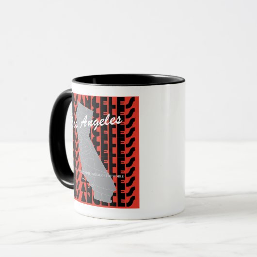 Los Angeles coffee mug  Mok (Voorkant links)