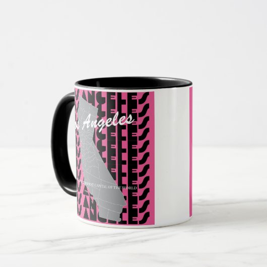 Los Angeles coffee mug  Mok (Voorkant links)