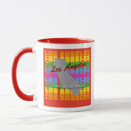 Los Angeles coffee mug  Mok (Links)