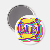 Los Angeles Color Combo 1 Magnet (Voorkant / Achterkant)