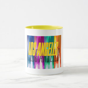"Los Angeles Colorful Palms" Cup Mok