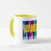 "Los Angeles Colorful Palms" Cup Mok (Voorkant links)