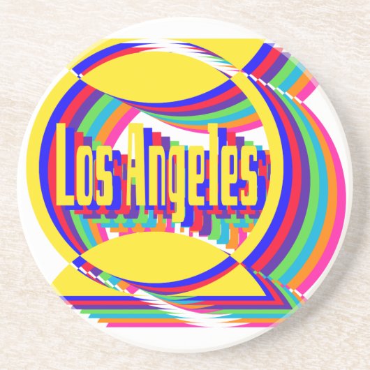 Los Angeles Colour Combo 1 Onderzetter (Voorkant)
