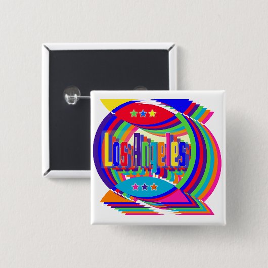 Los Angeles Colour Combo 2 Button (Voorkant /achterkant)
