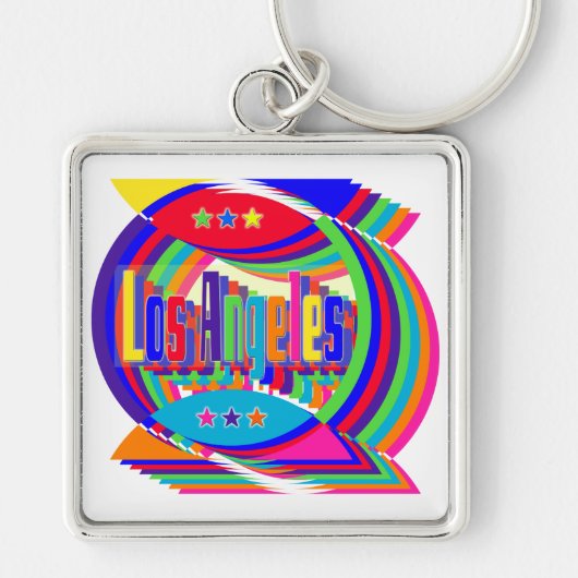 Los Angeles Colour Combo 2 Sleutelhanger (Voorkant)
