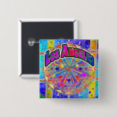 Los Angeles Cosmic Unity Button (Voorkant /achterkant)