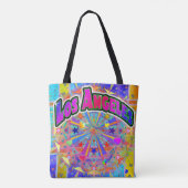 Los Angeles Cosmic Unity Canvas tas (Achterkant)