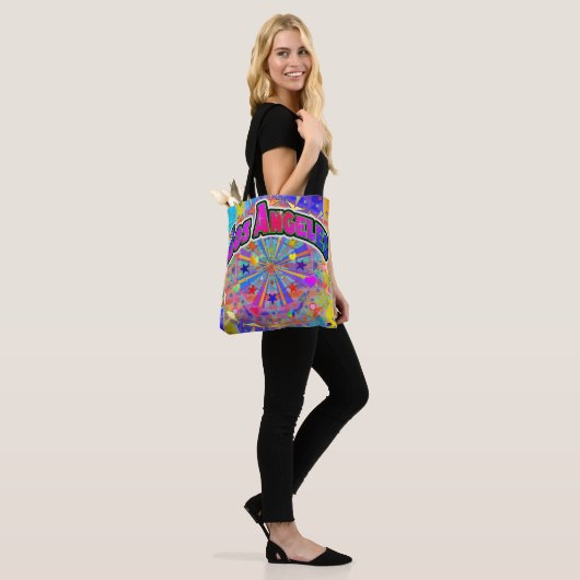 Los Angeles Cosmic Unity Canvas tas (Op model)