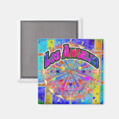 Los Angeles Cosmic Unity Magnet (Voorkant / Achterkant)
