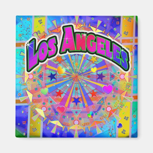 Los Angeles Cosmic Unity Magnet (Voorkant)