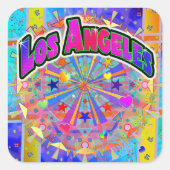 Los Angeles Cosmic Unity Sticker (Voorkant)