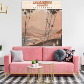 Los Angeles County Canvas Afdruk (Insitu (Woonkamer))