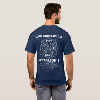 Los Angeles County Fire Department Battalion 3 T-shirt