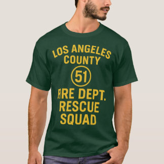 Los Angeles County Fire Dept 51 T-shirt