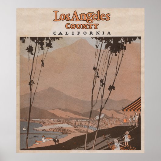 Los Angeles County Poster (Voorkant)