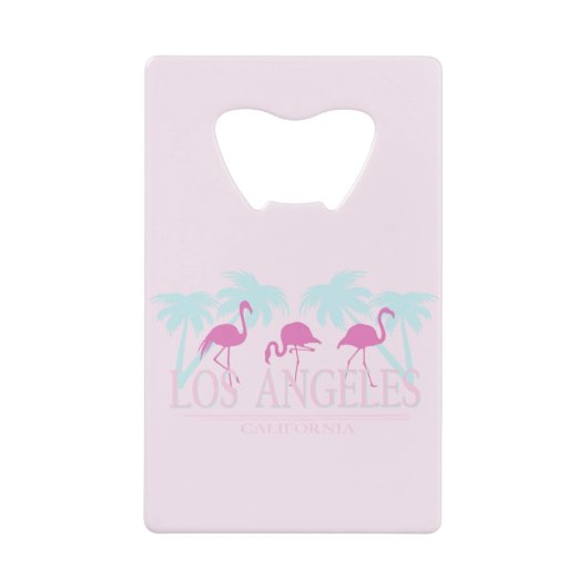 Los Angeles Creditkaart Flessenopener (Voorkant)