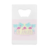 Los Angeles Creditkaart Flessenopener (Achterkant)