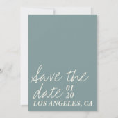Los Angeles datum opslaan met tekeningen Kaart (Achterkant)