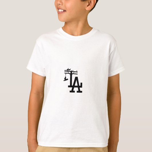Los Angeles Design met een nieuwe look T-shirt (Voorkant)