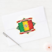Los Angeles Diamond Ronde Sticker (Envelop)