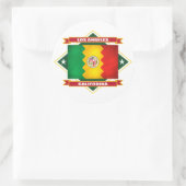 Los Angeles Diamond Ronde Sticker (Tas)