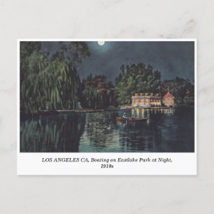 Los Angeles, Eastlake Park varen in de nacht van 1 Feestdagenkaart