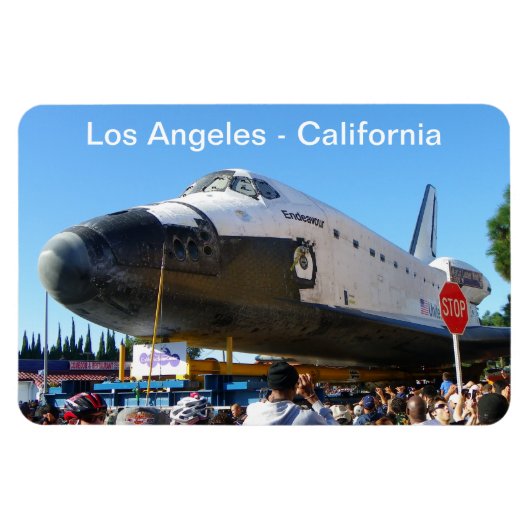 Los Angeles/Endeavour Premium Flexi Magnet! Magneet (Horizontaal)