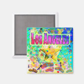 Los Angeles Epoch Hour Magneet (Voorkant / Achterkant)