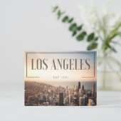 Los Angeles - Est 1781 Briefkaart (Staand voorkant)