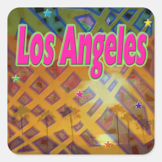 Los Angeles Eternal Sticker (Voorkant)