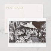 Los Angeles Farmers Market 1950  Briefkaart (Voorkant / Achterkant)