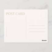 Los Angeles Farmers Market 1950  Briefkaart (Achterkant)