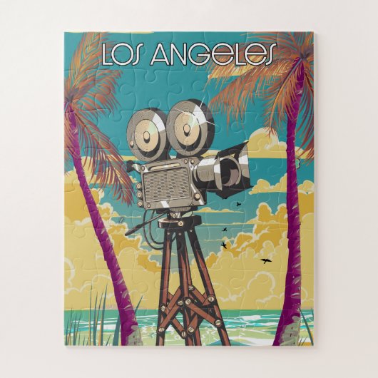 Los Angeles Filmcamera poster Legpuzzel (Verticaal)