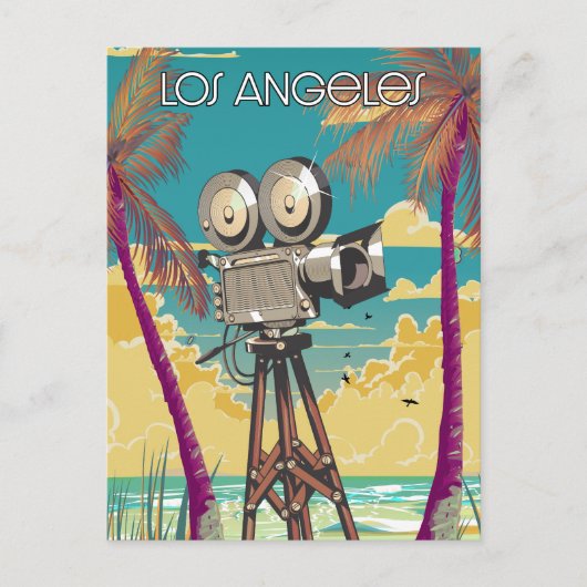 Los Angeles Filmcamera poster Uitnodiging Briefkaart (Voorkant)