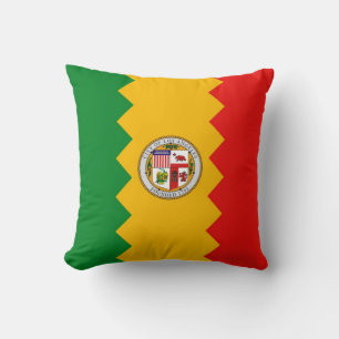 Los Angeles Flag American MoJo Pillow Kussen