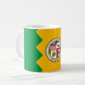 Los Angeles Flag Koffiemok (Voorkant links)