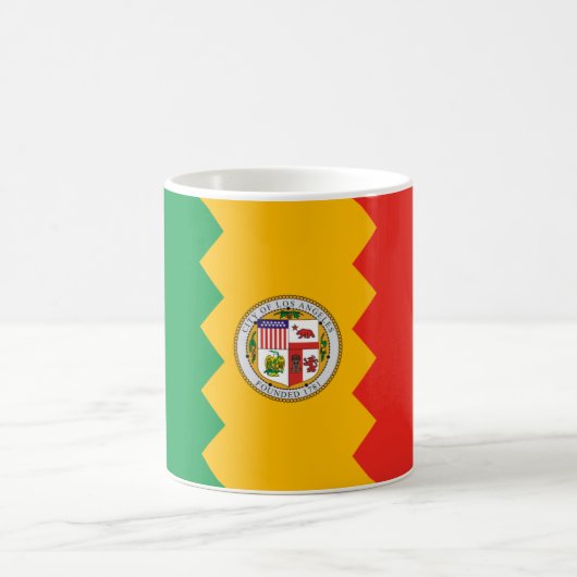 Los Angeles Flag Koffiemok (Center)