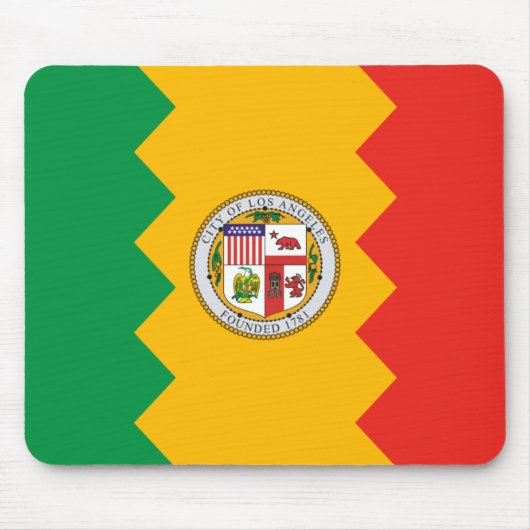 Los Angeles Flag Muismat (Voorkant)