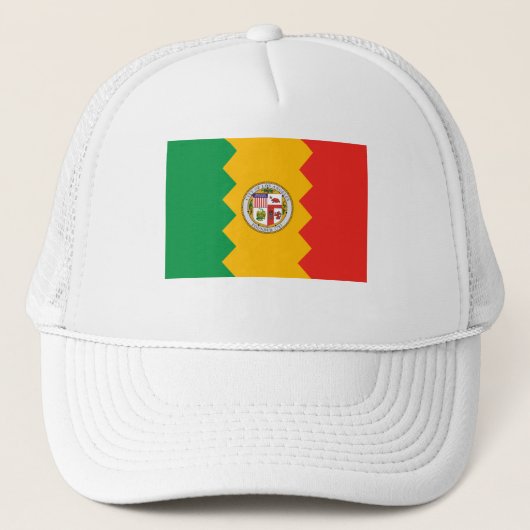 Los Angeles Flag Trucker Pet (Voorkant)