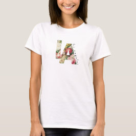 Los Angeles Floral Tri-Blend Shirt