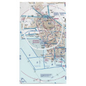 Los Angeles Flyway Chart Klein Cadeauzakje (Achterkant)