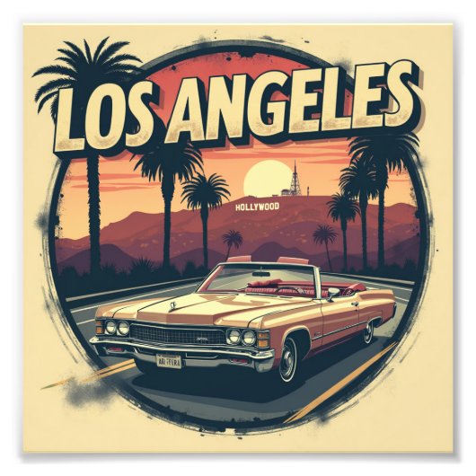 Los Angeles Foto Afdruk (Voorkant)