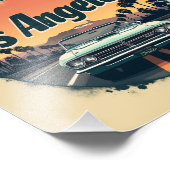 Los Angeles Foto Afdruk (Hoek)