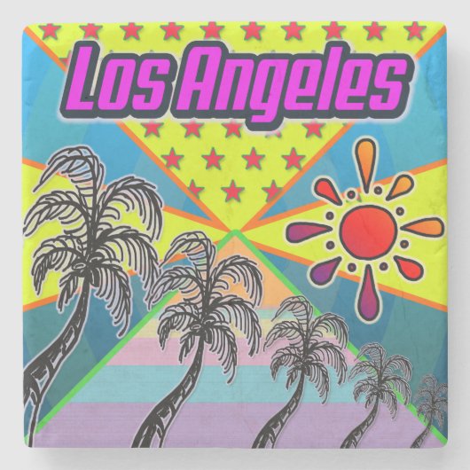 Los Angeles Freedom Onderzetter (Voorkant)