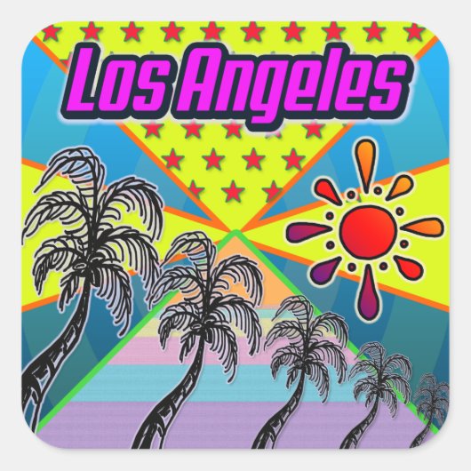 Los Angeles Freedom Sticker (Voorkant)